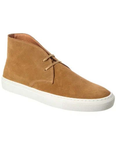 Shop Ted Baker Clarecs Suede Chukka Hybrid Boot In Brown