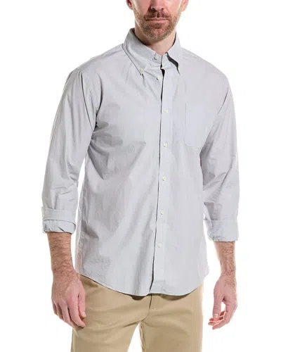Shop Brooks Brothers Polo Shirt In Grey