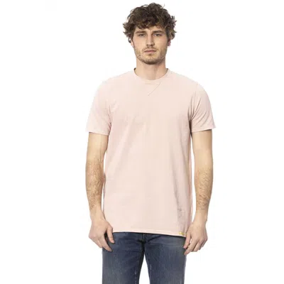 Shop Distretto12 Cotton Men's T-shirt In Pink