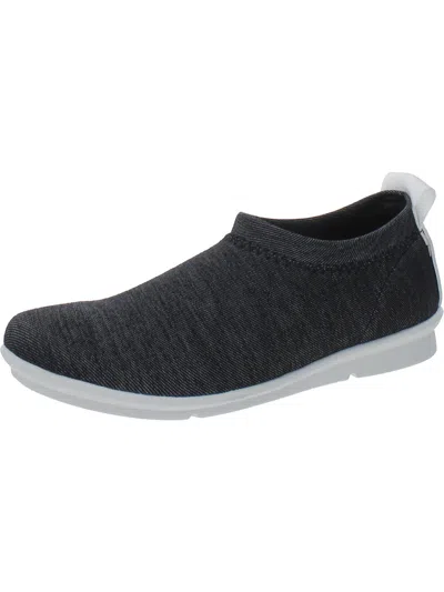Shop Bussola Coimbra Calla Womens Stretchy Slip On Slip-on Sneakers In Grey