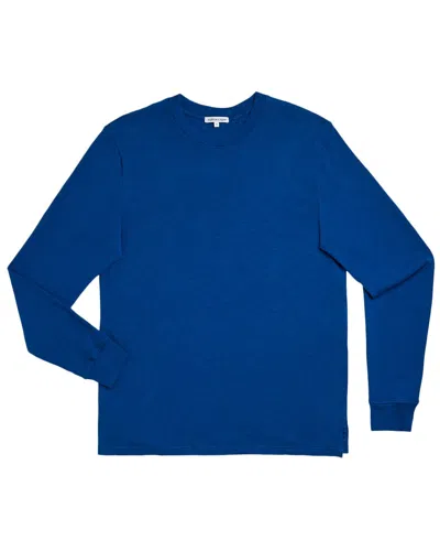 Shop Cotton Citizen Presley Long Sleeve Shirt In Blue