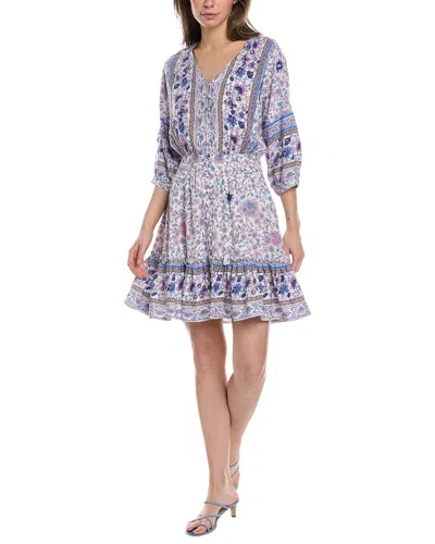 Walker & Wade Kelsey Mini Dress In Purple