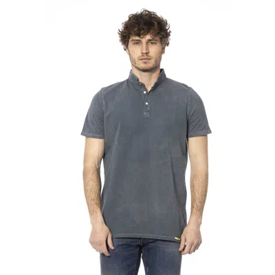 Shop Distretto12 Cotton Men's T-shirt In Grey