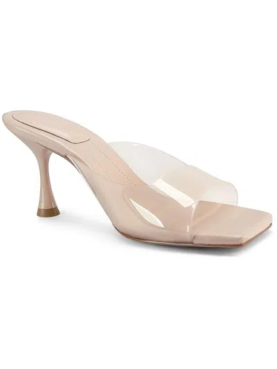 Shop Marc Fisher Ltd Marcelo Womens Metallic Slide Heels In Brown