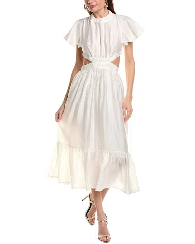Shop Sabina Musayev Arista Maxi Dress In White