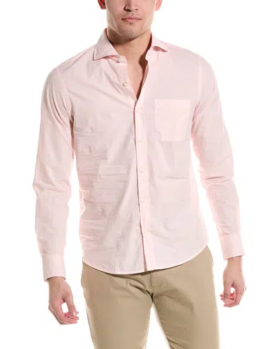 Shop Robert Talbott Cooper Shirt In Pink