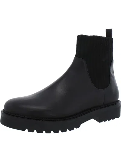 Shop Blondo Hallie Womens Waterproof Slip-on Ankle Boots In Black
