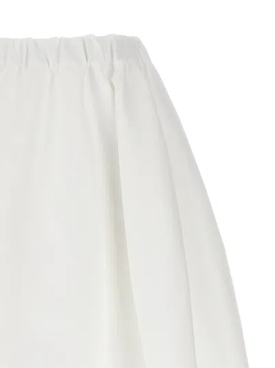 Shop Marni Cotton Gabardine Skirt Skirts White