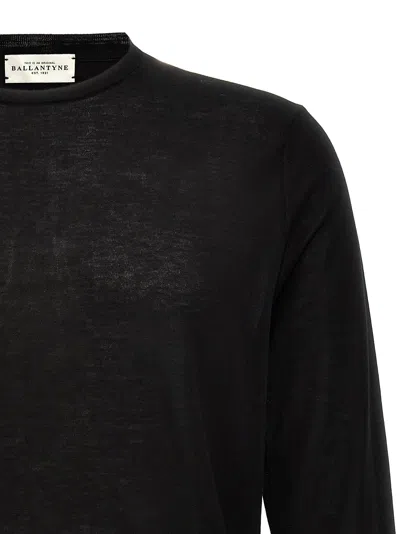 Shop Ballantyne Cotton Sweater Sweater, Cardigans Black