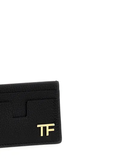 Shop Tom Ford Logo Card Holder Wallets, Card Holders Black