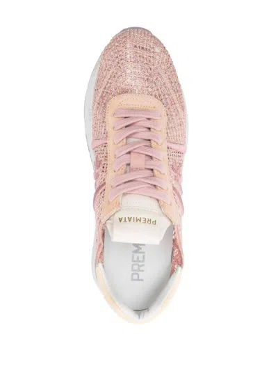 Shop Premiata 'conny 6703' Sneakers In Pink