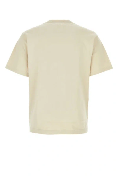 Shop Dolce & Gabbana Man Sand Cotton T-shirt In Brown