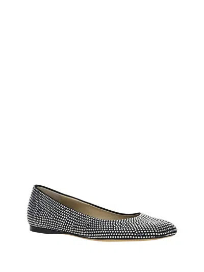 Shop Loewe Women Ballerinas In Black