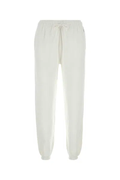 Shop Polo Ralph Lauren Pants In White