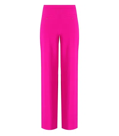 Shop Stine Goya Timo Fuchsia Wide Leg Trousers In Fucsia