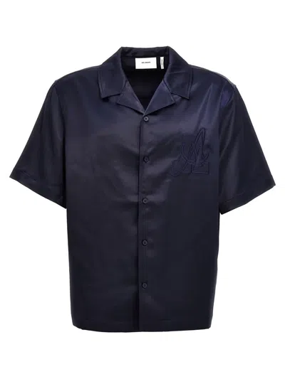 Shop Axel Arigato 'cruise' Shirt In Blue