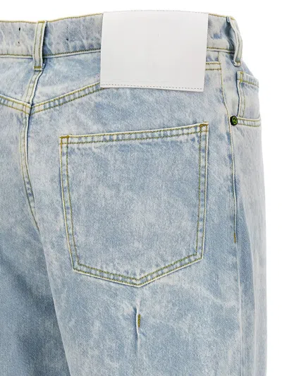 Shop Barrow Stitching Detail Jeans In Blue