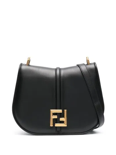 Shop Fendi C`mon Medium  Bags In Black
