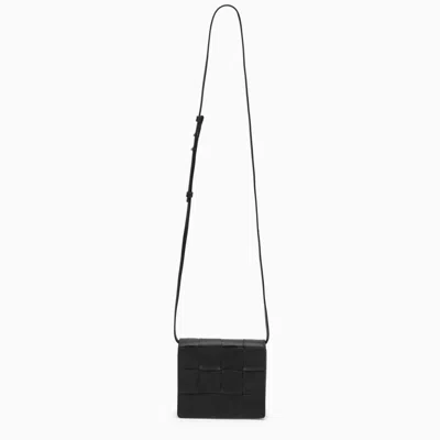 Shop Bottega Veneta | Mini Black Cassette Shoulder Bag