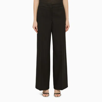Shop Calvin Klein | Black Wide-leg Trousers