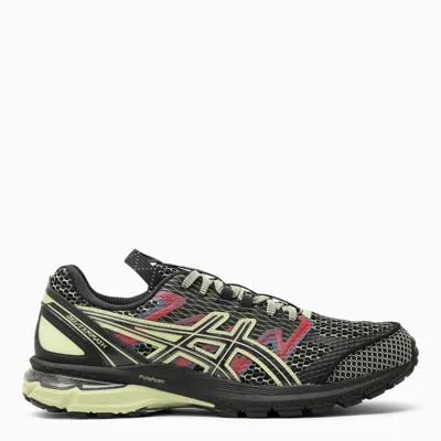 Asics Mesh Us4-s Gel-terrain Kiko Curat Low-top Sneakers With Rubb In Black