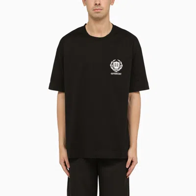 Shop Givenchy | Black Cotton T-shirt With Logo