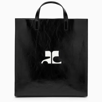Shop Courrèges | Black Heritage Tote Bag