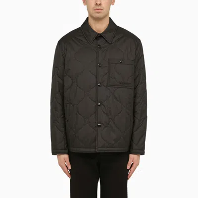 Shop Burberry | Reversible Quilted Jacket Black