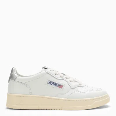 Shop Autry | Low Medalist White/silver Trainer