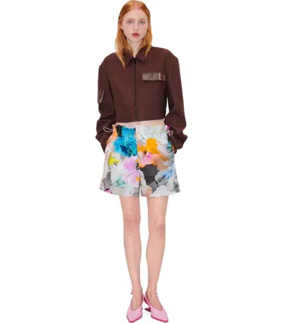 Shop Stine Goya Barbra Multicolored Shorts