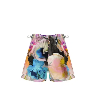 Shop Stine Goya Barbra Multicolored Shorts