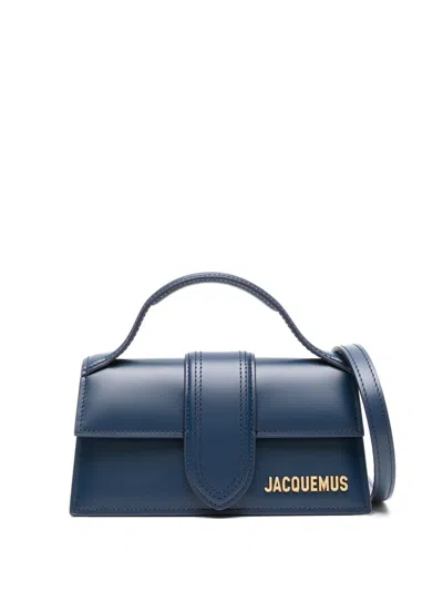 Shop Jacquemus Le Bambino Mini Tote Bag In Blue
