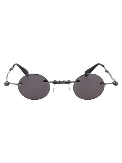 Shop Kuboraum Sunglasses In Bb Black