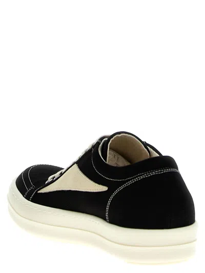 Shop Rick Owens Drkshdw 'vintage Sneaks' Sneakers In White/black