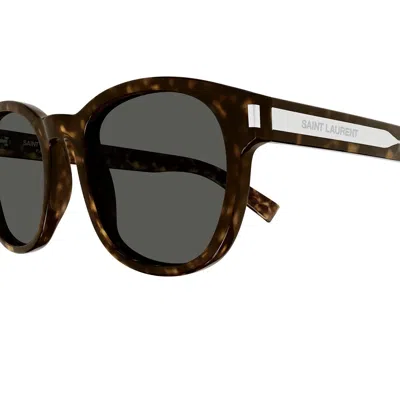 Saint Laurent Eyewear Sunglasses In Havana
