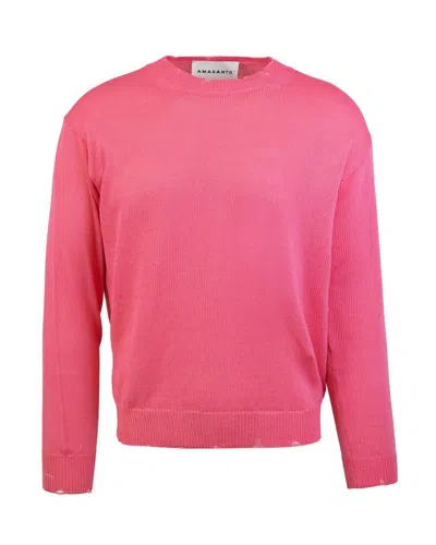 Shop Amaranto Amaránto Sweater In Rose