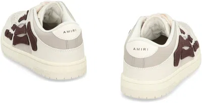 Shop Amiri Skel Top Low-top Sneakers In Grey