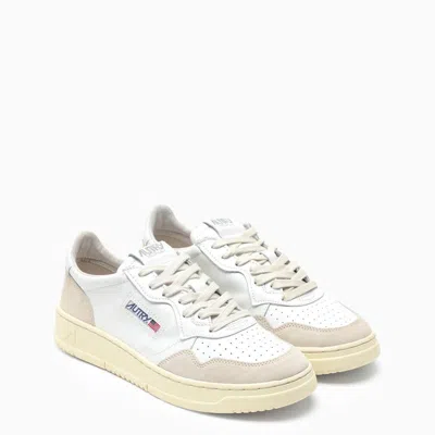 Shop Autry Medalist Sneakers In Suede In White