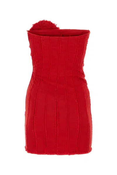 Shop Blumarine Dress In Red