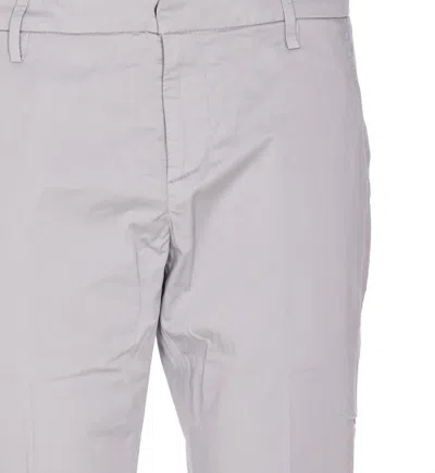 Shop Dondup Trousers In Grey