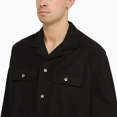 Shop Rick Owens Drkshdw Drkshdw Over Shirt In Black