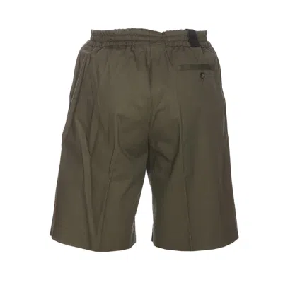 Shop Hōsio Hosio Shorts In Verde