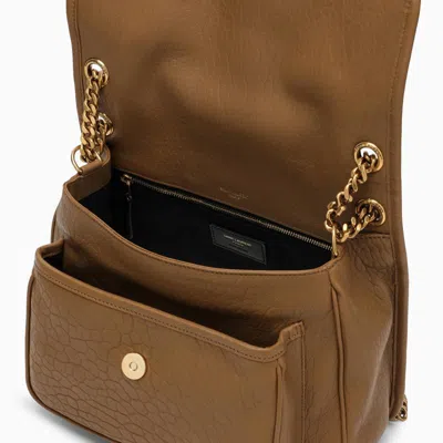 Shop Saint Laurent Niki Medium Beige Bag In Brown