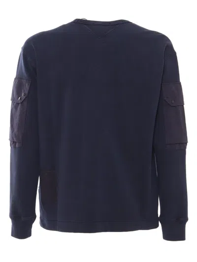 Shop Ten C Sweatshirt In Blue