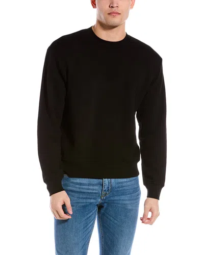 Shop Cotton Citizen Bronx Crew Sweatshirt In Black