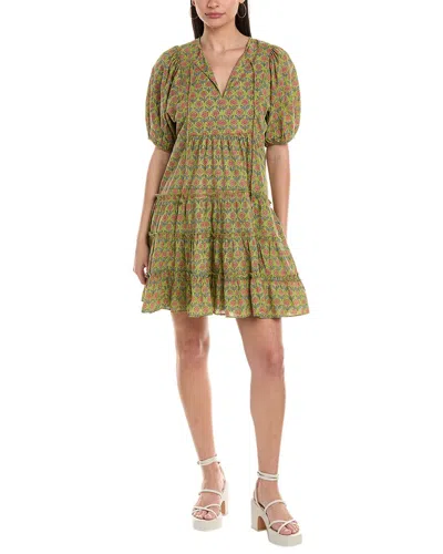 Shop Saylor Carmella Midi Dress In Green