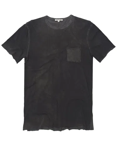 Shop Cotton Citizen Jagger Pocket T-shirt In Black