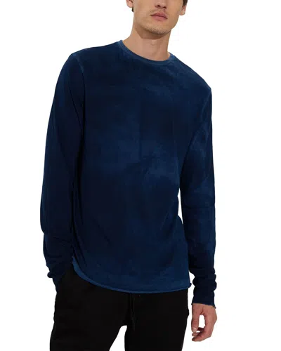 Shop Cotton Citizen Jagger Long Sleeve Shirt In Blue