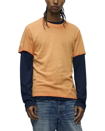 Shop Cotton Citizen Presley T-shirt In Orange