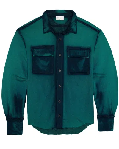 Shop Cotton Citizen Bronx Button-down Shirt In Blue